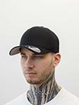 Бейсболка FLEXFIT арт. 6277DC (черный)